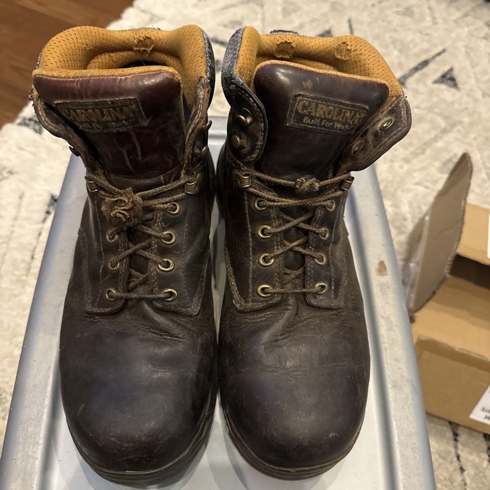 Carolina Work Boots Waterproof  Composite Toe CA3536 Leather Men's Size 12D